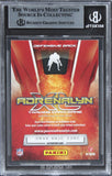 Broncos Brian Dawkins Signed 2010 Adrenalyn XL Extra #E10 Card BAS Slabbed