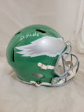 DEVONTA SMITH SIGNED PHILADELPHIA EAGLES ALTERNATE SPEED REPLICA HELMET FANATICS