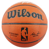 Bucks Oscar Robertson Authentic Signed Wilson Basketball Autographed BAS Witness