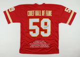 Ed Podolak Signed Kansas City Chiefs Hall of Fame Jersey (JSA COA) Super Bowl IV