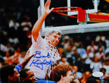 Bob Knight Autographed Indiana 8x10 Photo Cutting Down Net-JSA W Auth *Blue