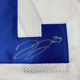 Autographed/Signed Trevon Diggs #27 Dallas White Football Jersey JSA COA