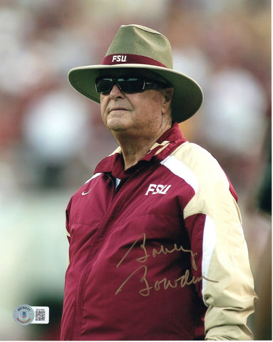 Bobby Bowden Autographed Florida State Seminoles 8x10 Photo Beckett #4