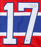 Torrey Mitchell Signed Canadiens Jersey (Beckett) Playing career 2007-present