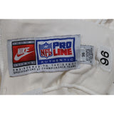 Tom Rouen Signed Game Used Nike 36 Proline White Pants BAS 45076