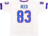 BUFFALO BILLS ANDRE REED AUTOGRAPHED SIGNED WHITE JERSEY JSA STOCK #234557