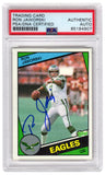 Ron Jaworski Signed Eagles 1984 Topps Football Card #330 - (PSA Encapsulated)