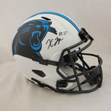 XAVIER LEGETTE SIGNED CAROLINA PANTHERS FS LUNAR ECLIPSE SPEED REP HELMET BAS QR