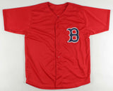 Wade Boggs Signed Boston Red Sox Red Jersey (JSA COA) 12xAll Star 3B 1985-1996