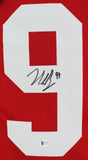 Nick Bosa Authentic Signed Red Pro Style Jersey Autographed BAS Witnessed