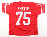 Will Shields Signed Nebraska Cornhuskers Jersey (JSA COA) KC Chiefs HOF O-Line