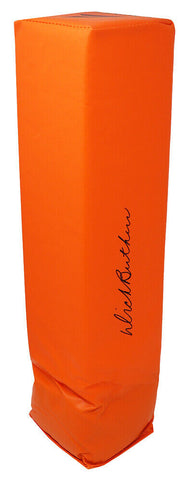 Dick Butkus (Chicago Bears) Signed Orange Football Endzone Pylon - SCHWARTZ COA