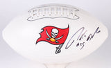 Peyton Barber Signed Tampa Bay Buccaneers Logo Football (PSA COA)