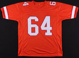 Randall McDaniel Signed Tampa Bay Buccaneers Jersey (JSA) Creamsicle Throwback