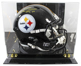 Steelers Pat Freiermuth Signed Full Size Speed Rep Helmet W/ Case BAS Witnessed