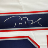 Autographed/Signed Tom Brady Patriots White Authentic Nike Jersey Fanatics COA