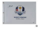 Max Homa Autographed 2023 Ryder Cup Pin Flag