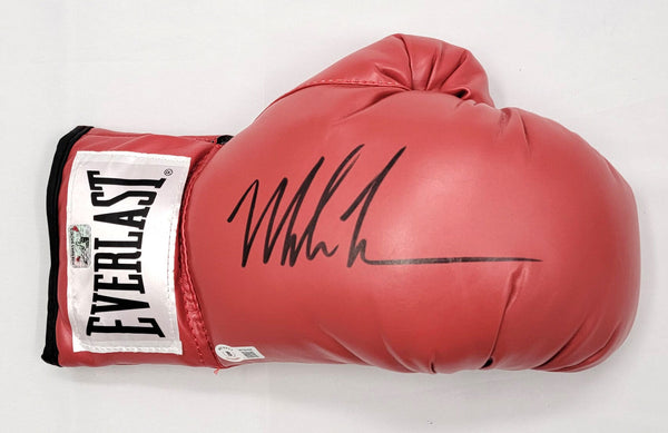 Mike Tyson Autographed Everlast Right Hand Red Boxing Glove Beckett