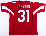 David Johnson Signed Cardinals Jersey (JSA Hologram) Arizona's #1 Running Back