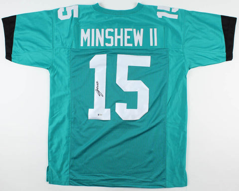 Gardner Minshew II Signed Jaguars Jersey (Beckett COA) Jacksonville Quarterback