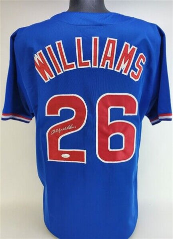 Billy Williams Signed Chicago Cub Jersey (JSA COA) 1972 Batting Champ / HOF 1987