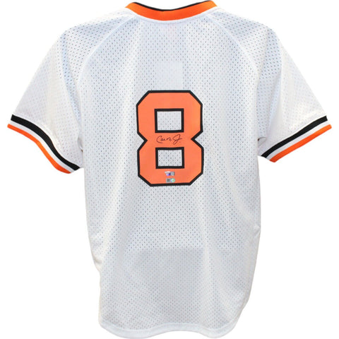 Cal Ripken Autographed Baltimore Orioles Mitchell and Ness Jersey FAN 48348