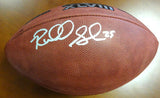 RICHARD SHERMAN AUTOGRAPHED SUPER BOWL LEATHER FOOTBALL SEAHAWKS RS HOLO 72434