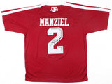 Johnny Manziel Signed Texas A&M Aggies Adidas Jersey Insc. 12 Heisman (PSA) Q.B.