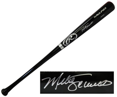 Mike Schmidt PHILLIES Signed Rawlings Pro Black Baseball Bat - SCHWARTZ COA