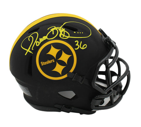 Jerome Bettis Signed Pittsburgh Steelers Speed Eclipse NFL Mini Helmet