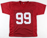 Raekwon Davis Signed Alabama Crimson Tide Jersey Inscribed "Roll Tide" (JSA COA)