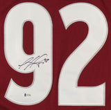 Gabriel Landeskog Signed Avalanche Adidas Jersey / 2nd Overall Draft pick 2011