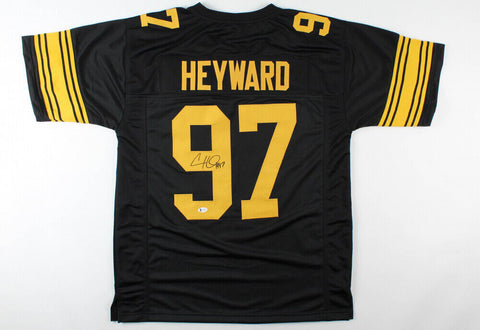 Cameron Heyward Signed Pittsburgh Steelers Jersey (Beckett) 3xPro Bowl DT