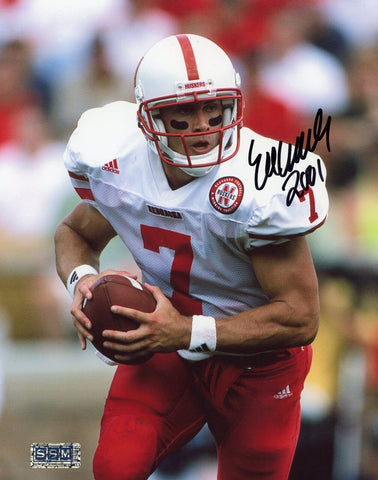 ERIC CROUCH SIGNED AUTOGRAPHED NEBRASKA CORNHUSKERS 8x10 PHOTO COA