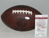 ROGER STAUBACH SIGNED AUTOGRAPHED DALLAS COWBOYS WILSON NFL DUKE FOOTBALL JSA