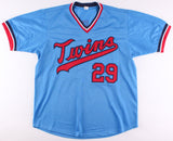 Rod Carew Signed Minnesota Twins Jersey Insc "HOF 91" (JSA COA) 18x All Star