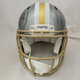 DREW BREES SIGNED NEW ORLEANS SAINTS FS FLASH SPEED AUTHENTIC HELMET BAS