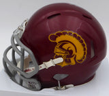 Caleb Williams Autographed USC Speed Mini Helmet (Smudged) Fanatics GD53524563