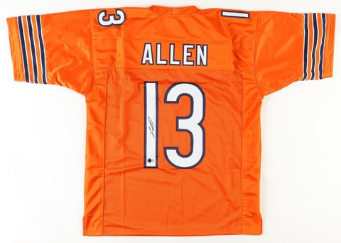 Keenan Allen Signed Chicago Bears Orange Jersey (Beckett) 6xPro Bowl Receiver