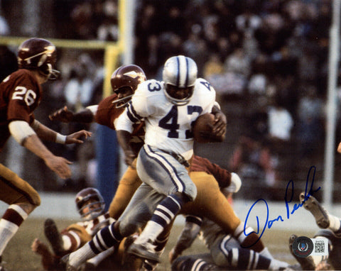 Don Perkins Signed Dallas Cowboys 8x10 Photo As Is Wiped Beckett 46308