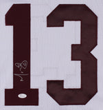 Martellus Bennett Signed Texas A&M Aggies Jersey (JSA COA) Super Bowl LI Champ