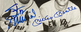 Mickey Mantle Stan Musial Signed Framed 8x10 Baseball Photo PSA Auto 10