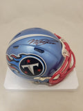 WILL LEVIS SIGNED TENNESSEE TITANS FLASH SPEED MINI HELMET FANATICS