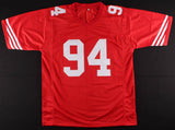 Solomon Thomas Signed 49ers Jersey (JSA Holo) 2017 #3 Overall Pck NFL Draft D.E.