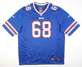 Joe DeLamielleure Signed Buffalo Bills Nike Jersey Inscribed "HOF '03" (TSE)