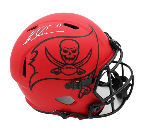 Mike Evans Signed Tampa Bay Buccaneers Speed Full Size Rave NFL Helmet