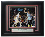 Tyler Herro Signed Framed Miami Heat 8x10 Photo JSA