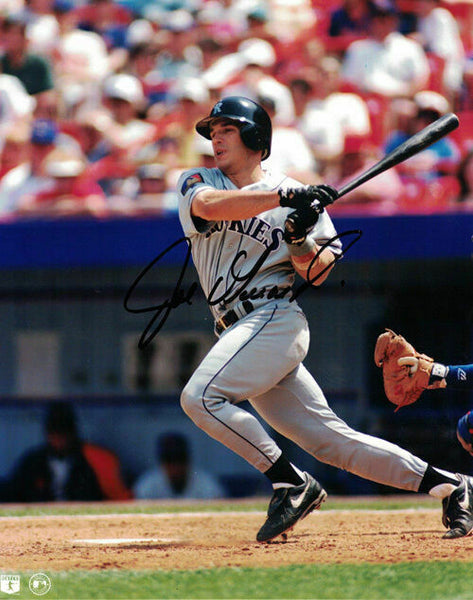 Joe Girardi Autographed/Signed Colorado Rockies 8x10 Photo Grey Swing 19886