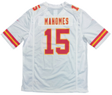 PATRICK MAHOMES SIGNED KANSAS CITY CHIEFS WHITE NIKE SUPER BOWL LVII JERSEY BAS