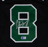 Antoine Walker Signed Boston Celtics Black Jersey (Beckett) NBA Champion 2006